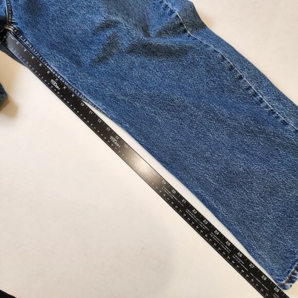 C.E. Schmidt Vintage Workwear Jeans 42 X 30 Blue 100%‎ Cotton Small Stain - Picture 7 of 11